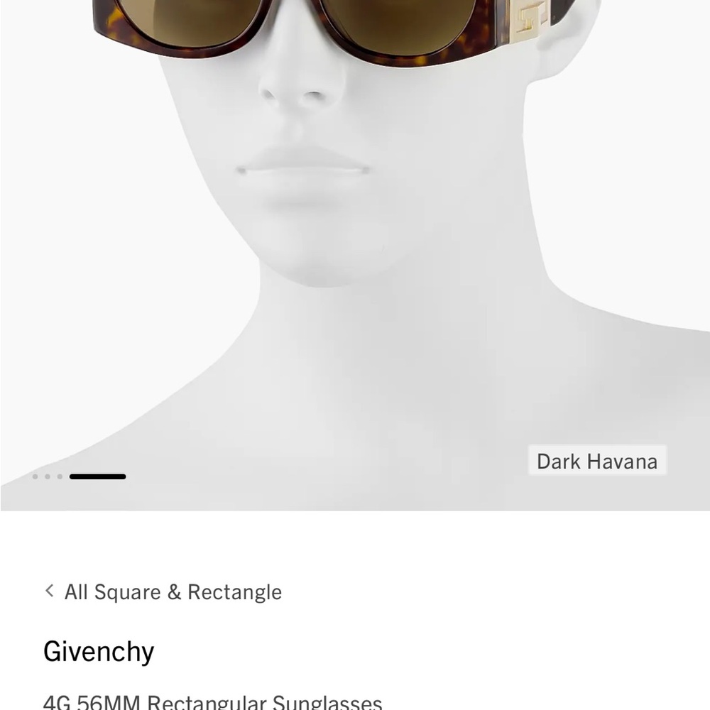 Givenchy Tortoise Shell Sunglasses - Picture 13 of 13